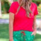 Tee Time Golf Drawstring Everyday Shorts - Jess Lea Wholesale