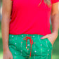 Tee Time Golf Drawstring Everyday Shorts - Jess Lea Wholesale