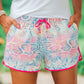 Salt And Sand Colorful Snake Drawstring Everyday Shorts