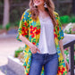 Walking On Sunshine Floral Kimono