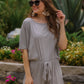 On The Run Ribbed Romper