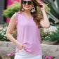 Cyrus Ruffle Top