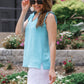 Cyrus Ruffle Top