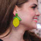 Sipping Lemonade Beaded Earrings - Jess Lea Wholesale