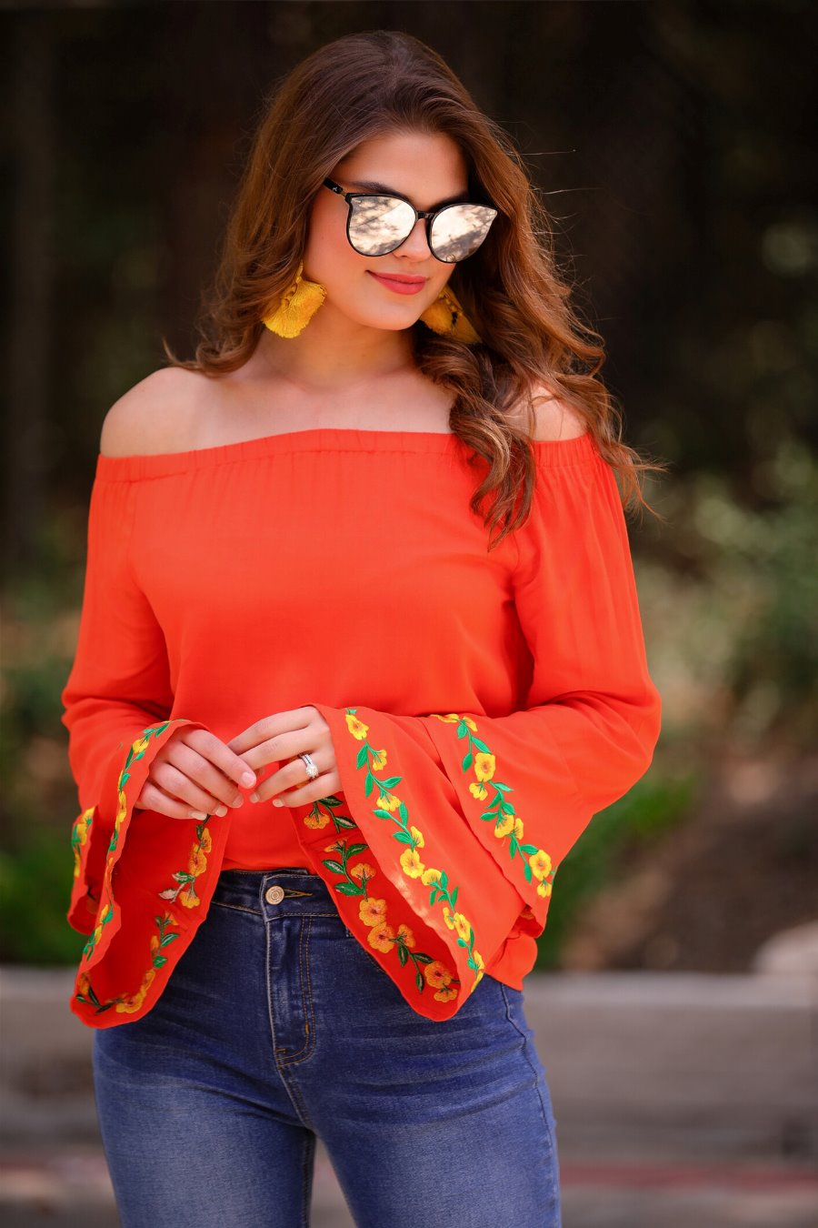 Miranda Embroidered Top