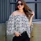 Sweet Attention Cold Shoulder Top