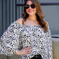 Sweet Attention Cold Shoulder Top