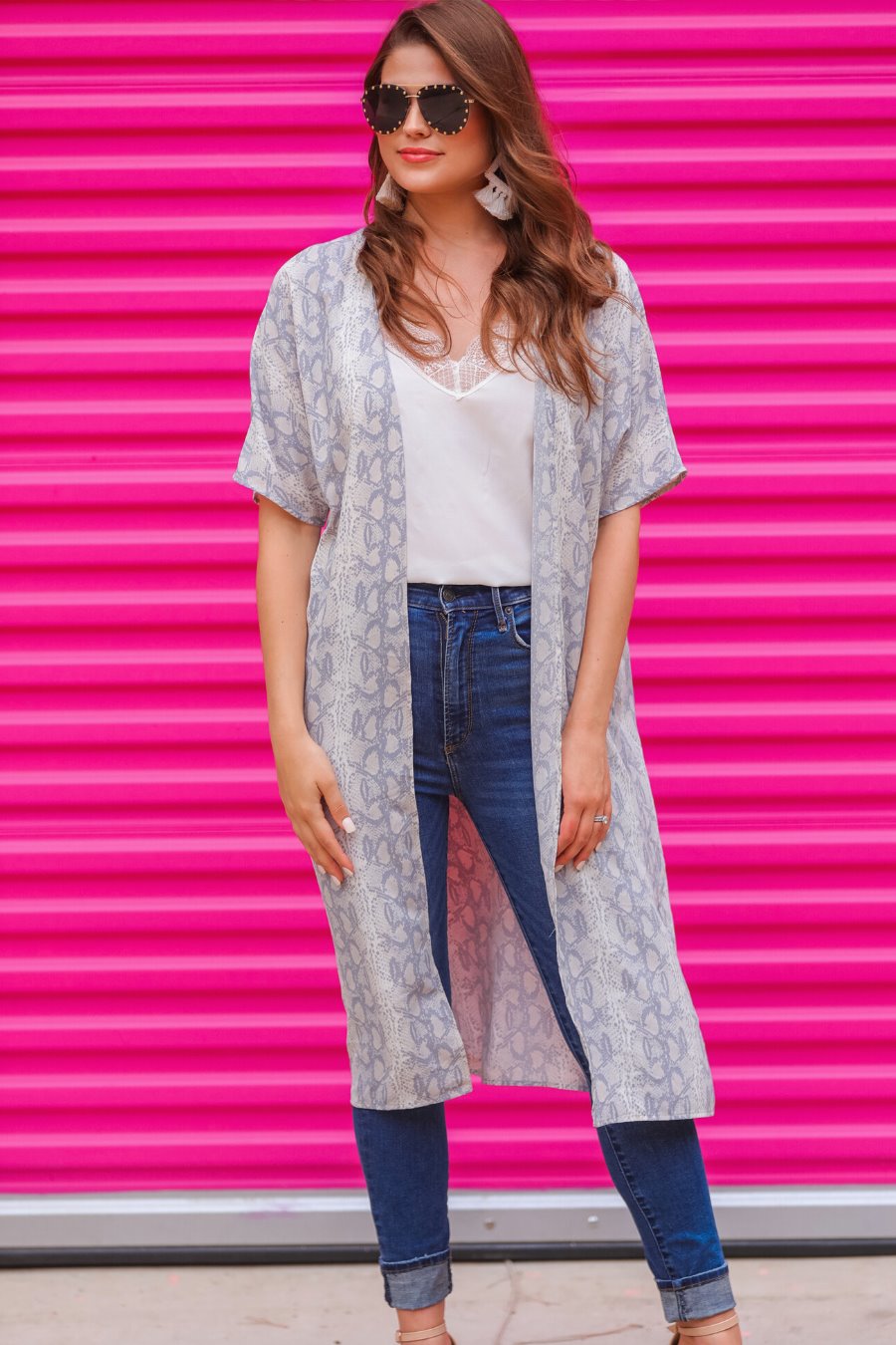 Sadie Snake Kimono - Jess Lea Wholesale