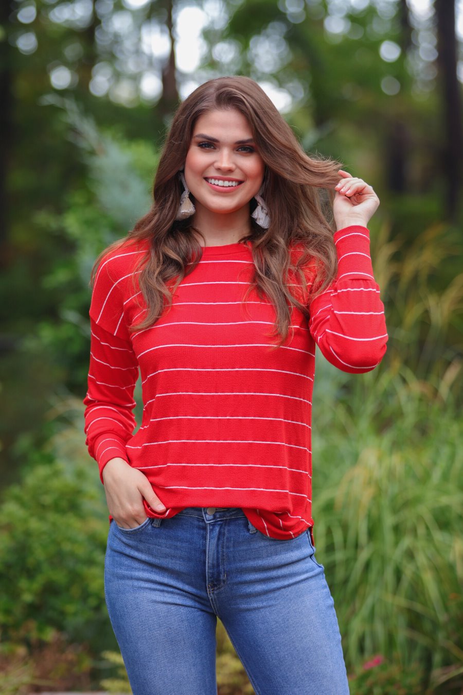 Sarah Striped Top