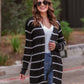 Amber Lightweight Striped Cardigan