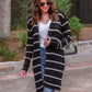 Amber Lightweight Striped Cardigan