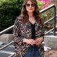 Sierra Cocoon Leopard Cardigan