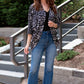 Sierra Cocoon Leopard Cardigan