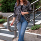 Sierra Cocoon Leopard Cardigan
