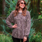 Landon Leopard Waffle Top