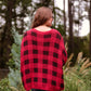 Apple Orchard Plaid Lightweight Sweater