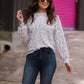 Leopard & Lattes Waffle Top