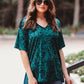 Festive Flair Velvet Top