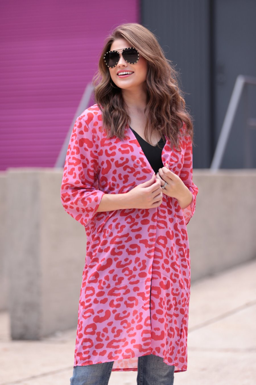 Feeling Sassy Leopard Kimono