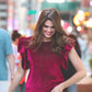 Classically Chic Velvet Top