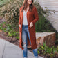Spiced Up Long Pocket Cardigan