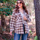 Maple Plaid Shacket - Jess Lea Wholesale