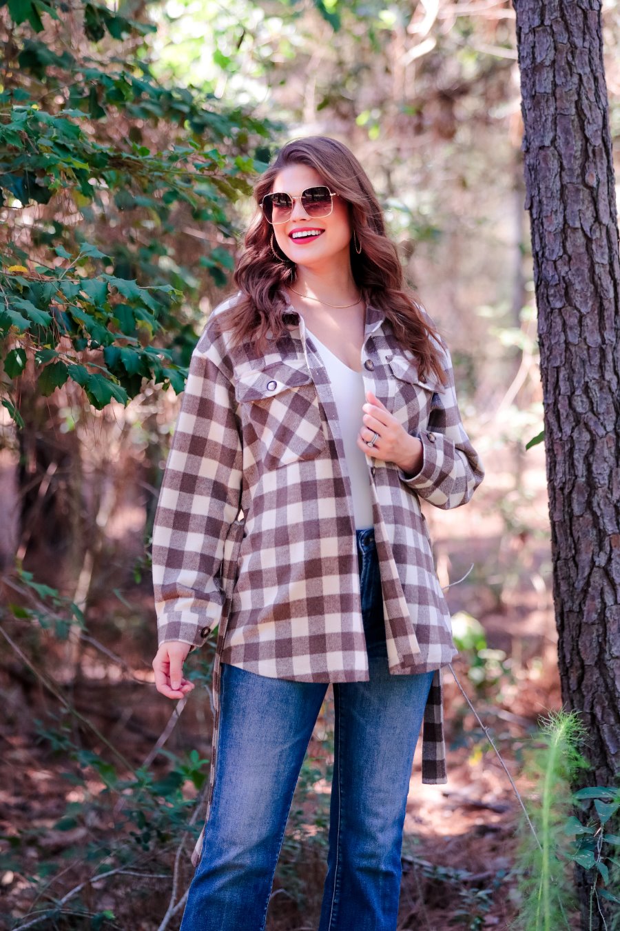 Maple Plaid Shacket - Jess Lea Wholesale