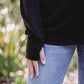 Never Basic Cold Shoulder Top