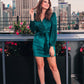 At First Sight Velvet Dress