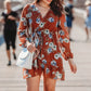 Annie Floral Wrap Dress