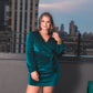 At First Sight Velvet Dress
