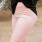 Faux Leather Biker Shorts
