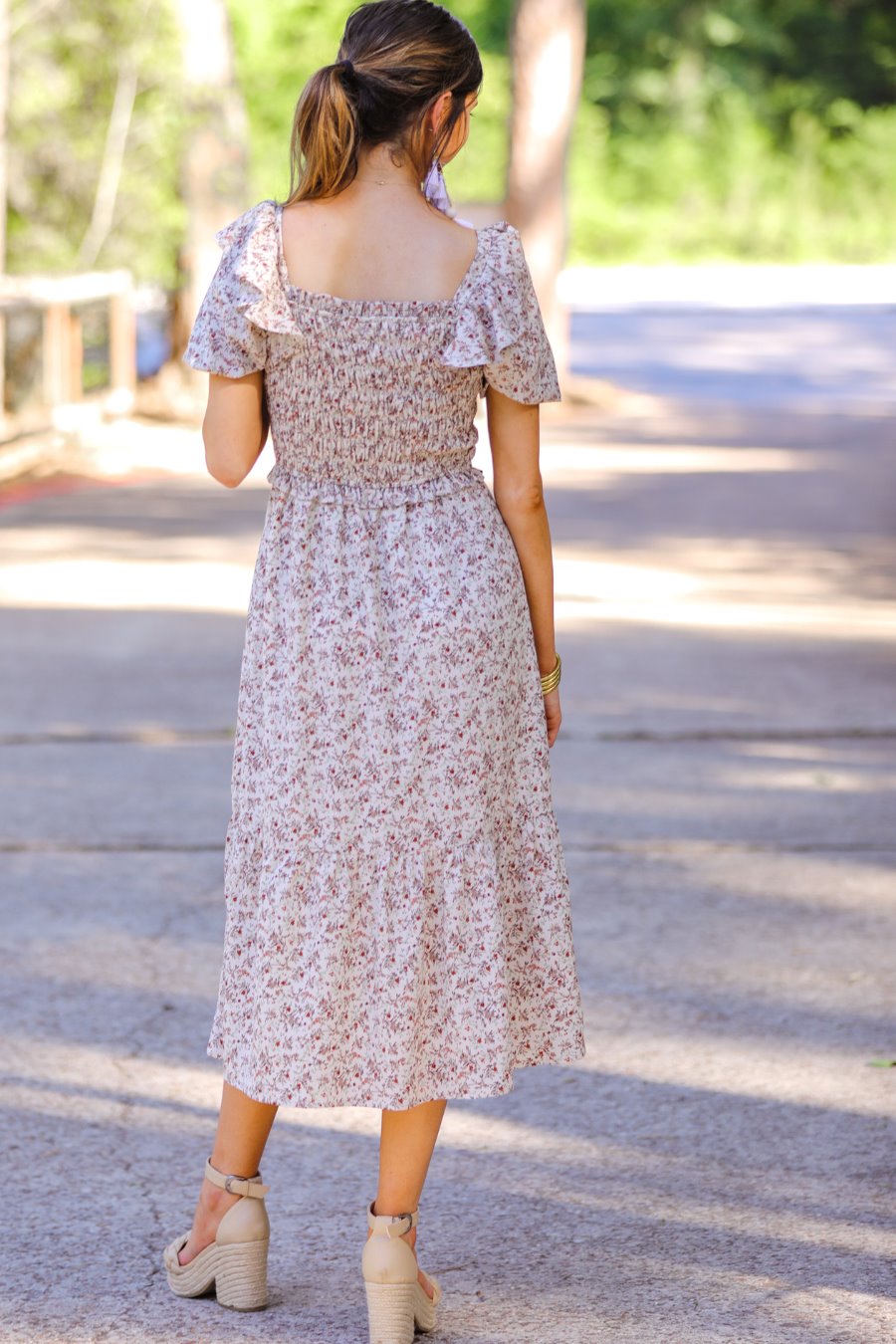 Rosemary Floral Midi Dress - Jess Lea Wholesale