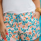 Feeling Like Fun Leopard Drawstring Everyday Shorts