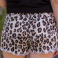 Liv Leopard Distressed Shorts