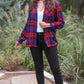 Adrian Plaid Button Up Top