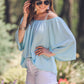 Charlotte Cold Shoulder Top