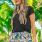 Eye Of The Tiger Drawstring Everyday Shorts