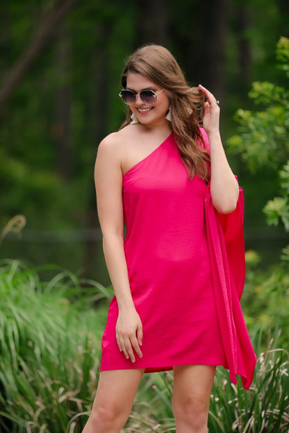 Next Chapter One Shoulder Dress