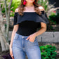 Camry Ruffle Bodysuit - Jess Lea Wholesale