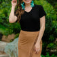 Wynn Suede Skirt