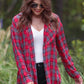 Aaron Plaid Button Up Top