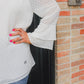 Sweet Caroline Dot Off the Shoulder Tunic Top