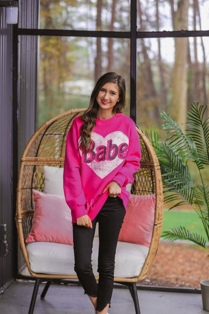 Retro Babe Sweatshirt