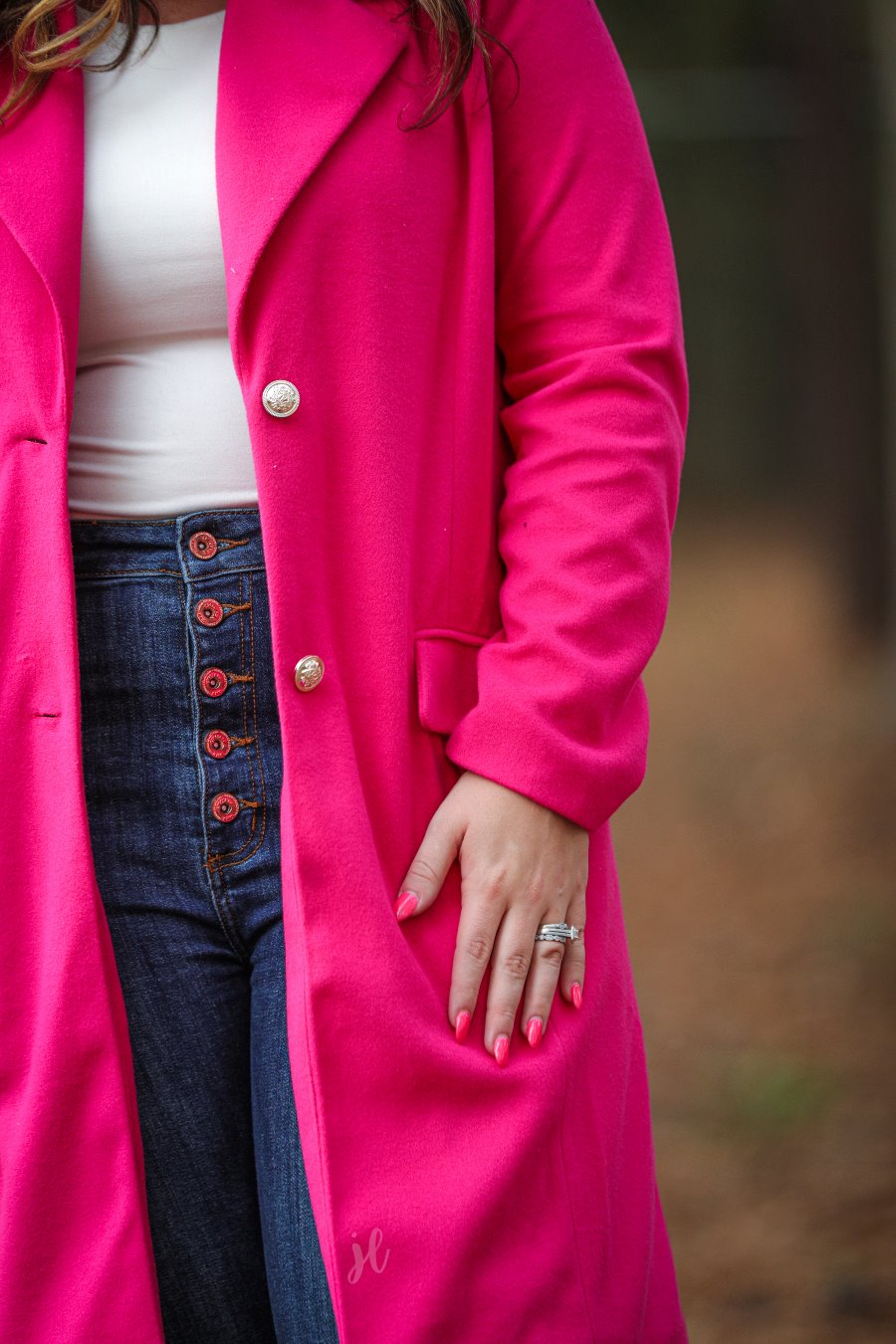 Fashion Week Hot Pink Coat - Jess Lea Wholesale