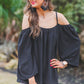Charlotte Cold Shoulder Top