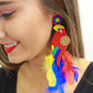 Back In Brazil Parrot Earrings