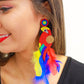 Back In Brazil Parrot Earrings