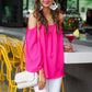 Charlotte Cold Shoulder Top
