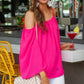 Charlotte Cold Shoulder Top